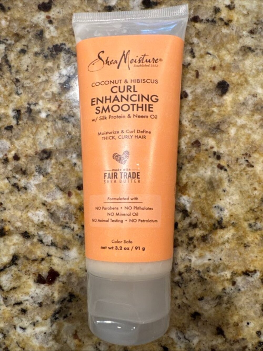 Shea Moisture ~Coconut & Hibiscus Curl Enhancing Smoothie ~3.2 Ounce
